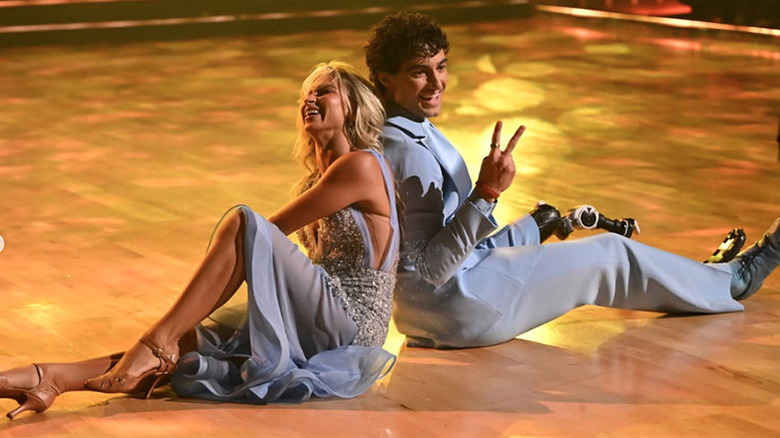 Ezra Frech and Daniella Karagach on Dancing With the Stars Season 35 Week 3