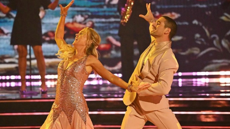 Dancing With the Stars Elaine Hendrix Alan Bersten Week 8