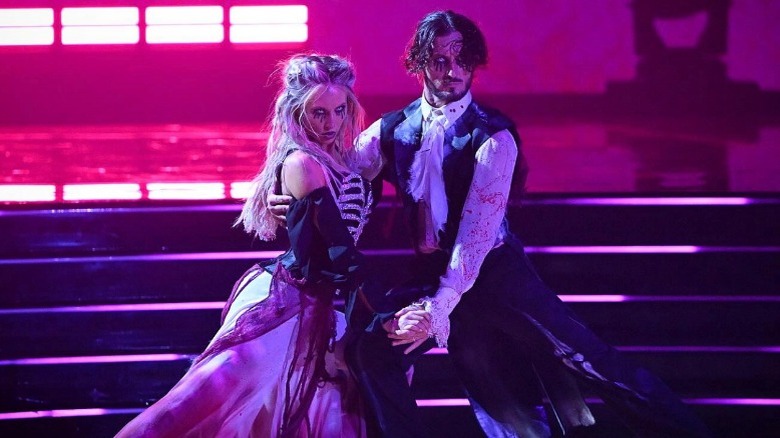 DWTS Alix Earle Val Chmerkovskiy Halloween