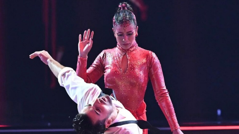 DWTS Jen Affleck Jan Ravnik Halloween