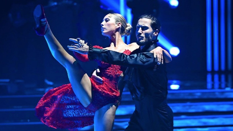Alix Earle Val Chmerkovskiy DWTS Season 34 Semifinals