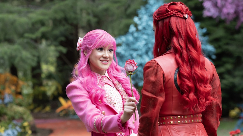 Pink and Red in Descendants Wicked Wonderland