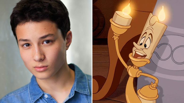 Lou and Lumiere in Hidden Heroes: A Descendants Story