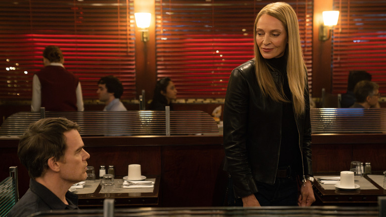 Resurrection's Michael C. Hall and Uma Thurman
