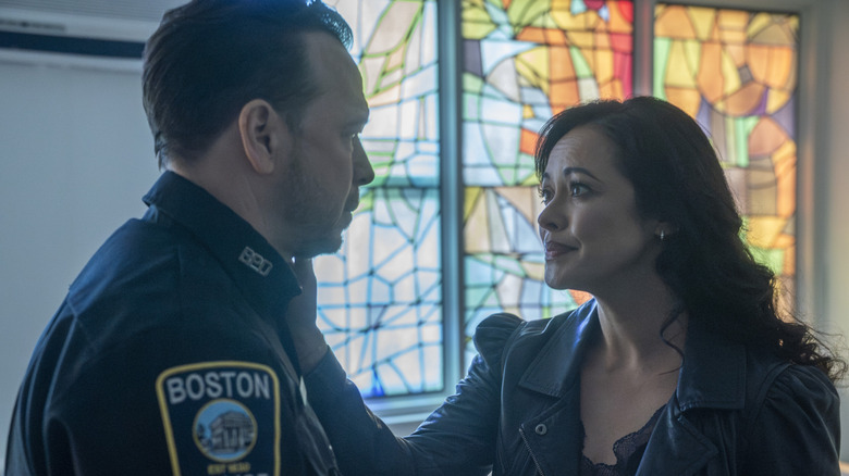 Donnie Wahlberg as Danny Reagan and Marisa Ramirez as Maria Baez
