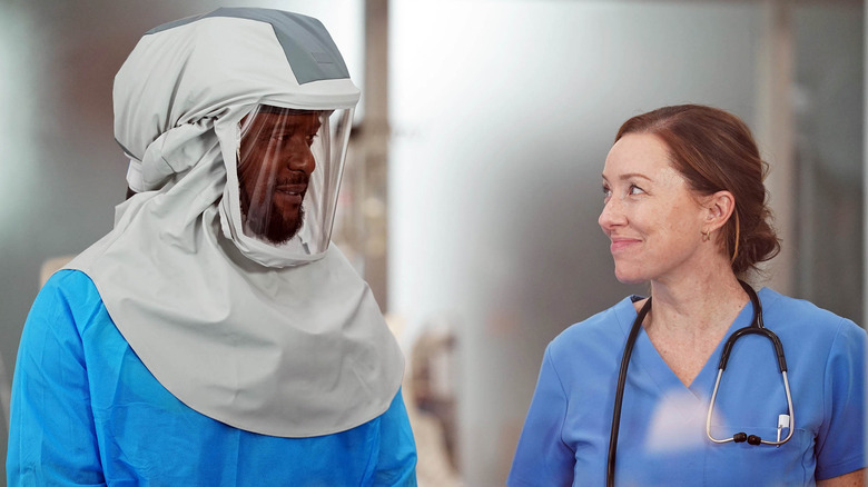 Dr. Ben Grant and Dr. Amy Larsen in Doc Season 2 finale