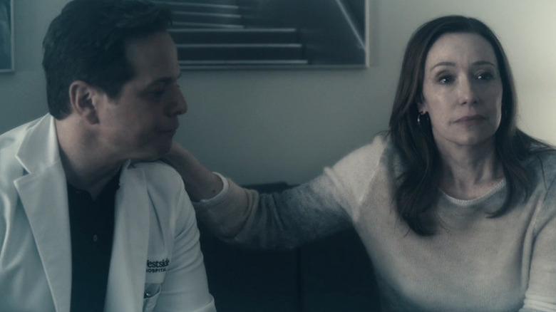 Dr. Richard Miller and Dr. Amy Larsen in Doc Season 2 Episode 16