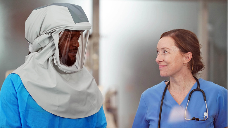 Ben Grant and Amy Larsen in Doc Season 2 finale