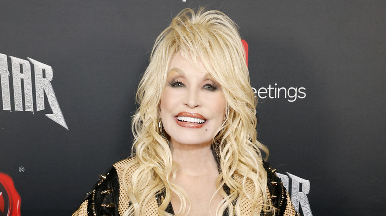 Dolly Parton at a red carpet event