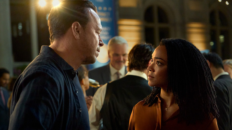 Donnie Wahlberg as Danny Reagan and Sonequa Martin-Green as Lena Silver