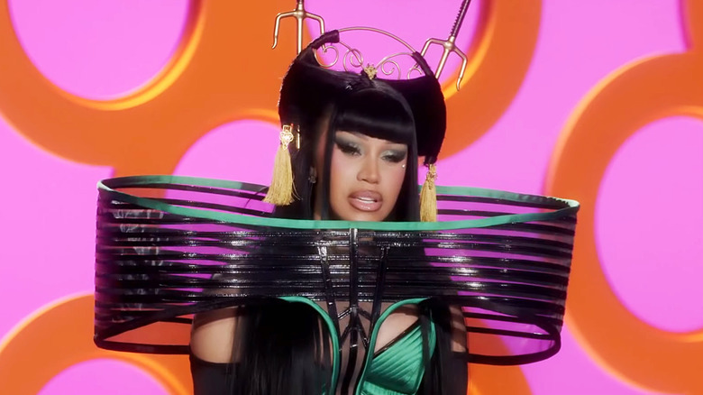 Cardi B on RuPaul's Drag Race Season 18 Episode 2