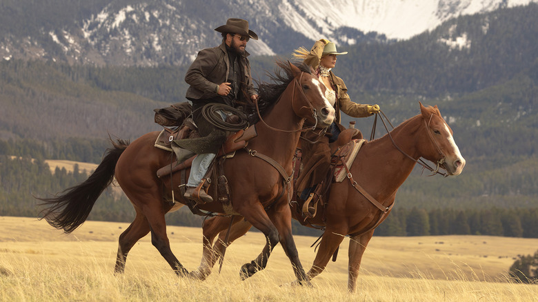 Rip Wheeler and Beth Dutton on Dutton Ranch