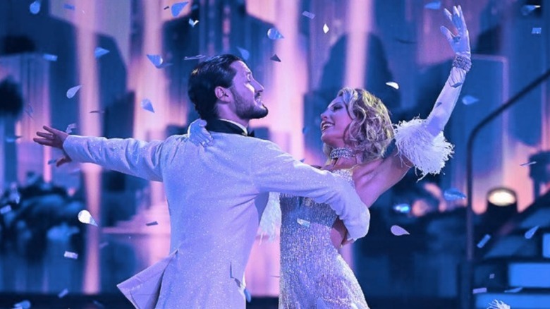 Alix Earle Val Chmerkovskiy DWTS Quarterfinals Foxtrot