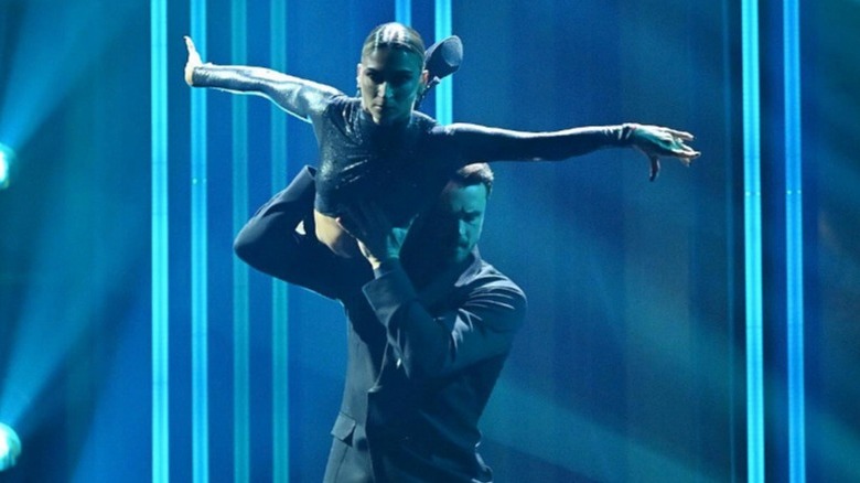 Dylan Efron Daniella Karagach DWTS Quarterfinals Argentine Tango