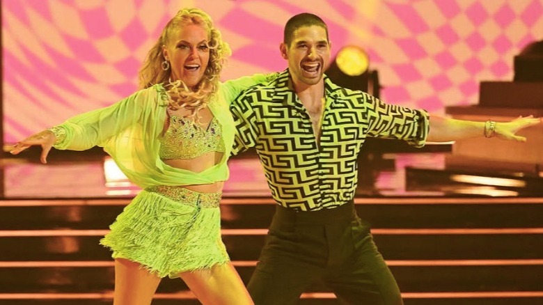 Elaine Hendrix Alan Bersten DWTS Quarterfinals Salsa