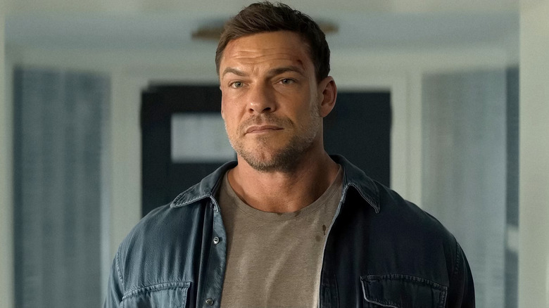 Jack Reacher looking concerned in "Reacher" Season 4
