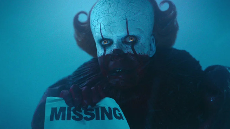 Pennywise on IT Welcome To Derry