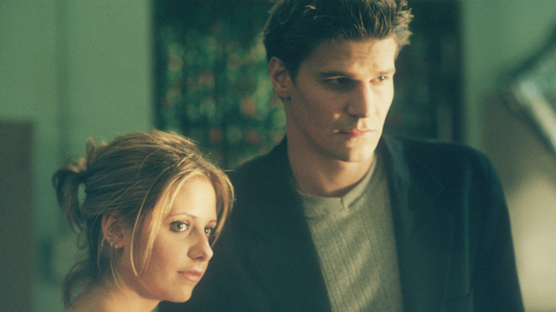 Buffy and Angel on Buffy the Vampire Slayer