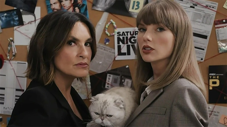 Mariska Hargitay and Taylor Swift at the 2026 Emmys
