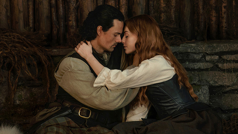 Brian Fraser and Ellen MacKenzie in Outlander: Blood of My Blood