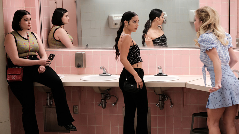 Kat, Maddy and Cassie in Euphoria