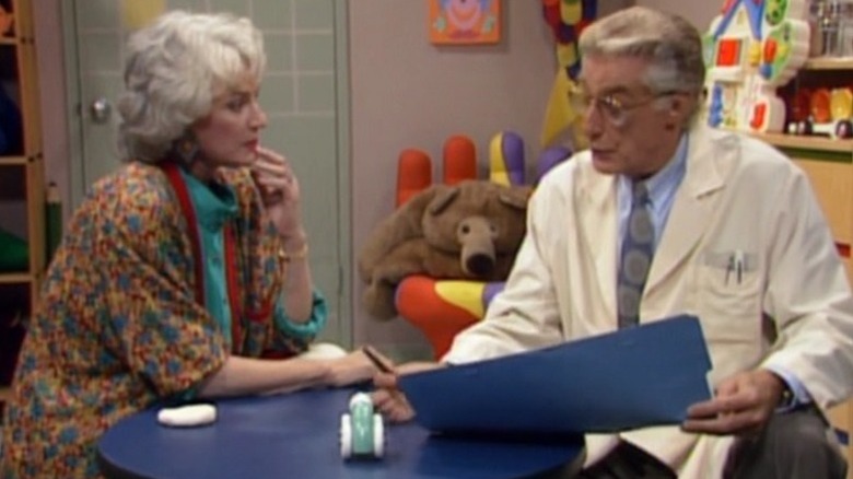 Dorothy visits Dr. Weston in "Empty Nest"
