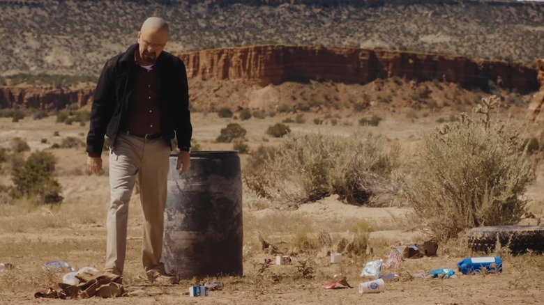 Walter in a litter commercial