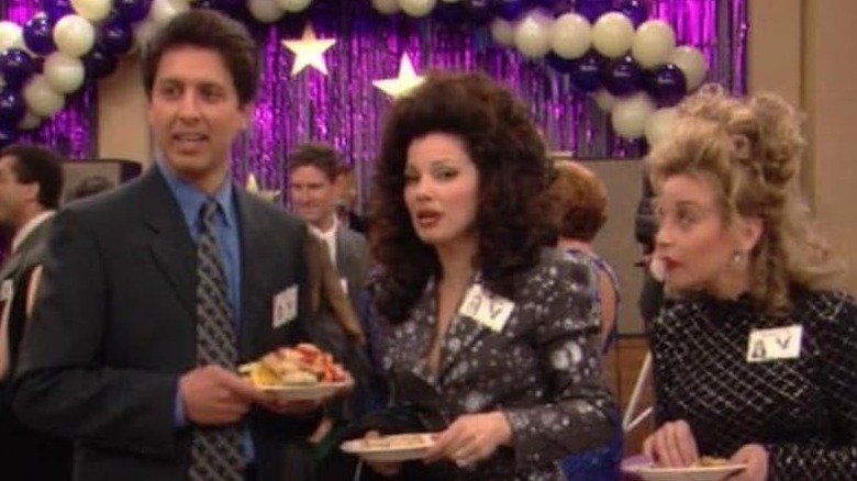 Ray Barone and Fran on The Nanny