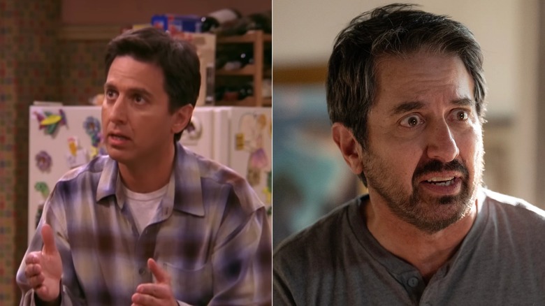 A side-by-side photo of Ray Romano in Everybody Loves Raymond and No Good Deed.