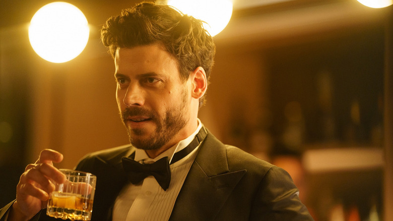 Francois Arnaud as Scott Hunter on HBO Max's Heated Rivalry