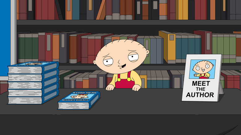 Stewie on Family Guy