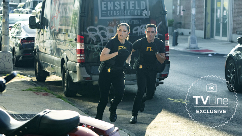 Juliana Aidén Martinez and John Boyd in FBI Season 8