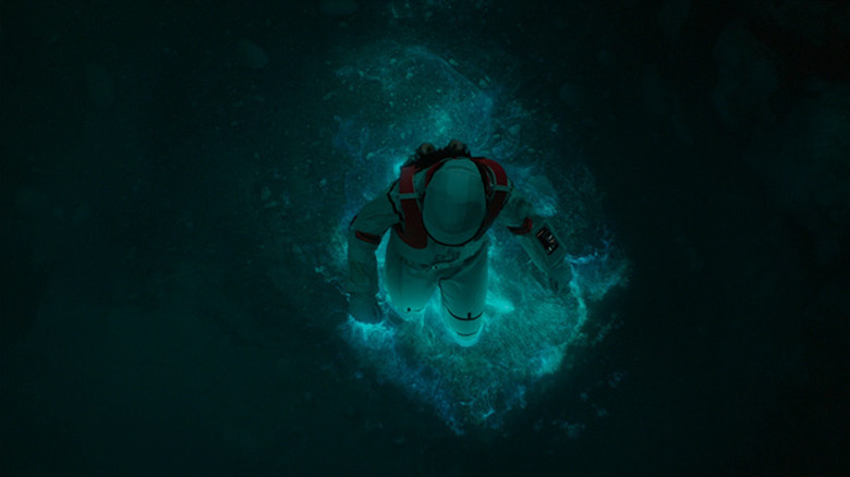 Kelly Baldwin walking into a methane lake in For All Mankind Season 5 finale
