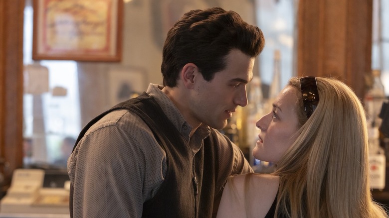 John and Carolyn in Love Story