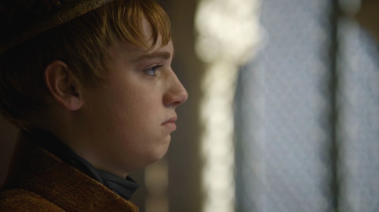 Tommen looking out the window on Game of Thrones S6E10
