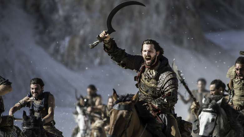 Daario Naharis riding into battle