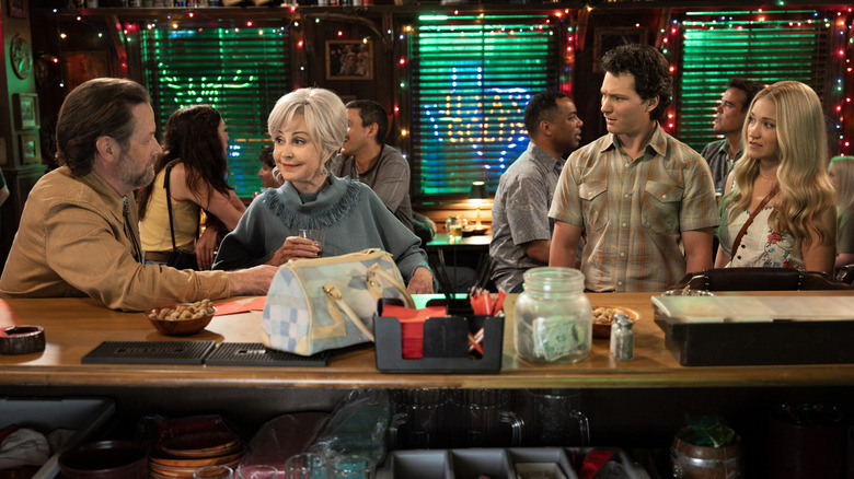 Matthew Letchser as Fred Fagenebacher, Annie Potts as Meemaw, Montana Jordan as Georgie, Emily Osment as Mandy