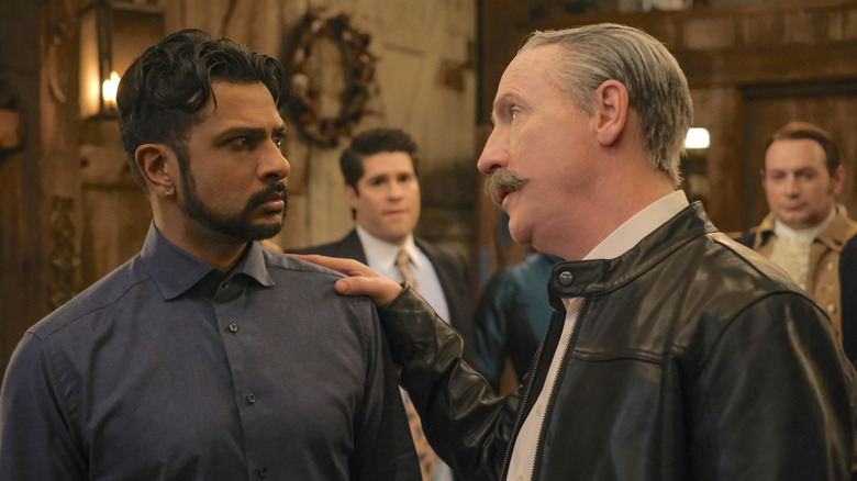Utkarsh Ambudkar and Matt Walsh in Ghosts
