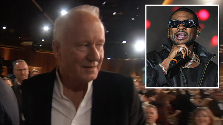 Stellan Skarsgard winning for Sentimental Value at 2026 Golden Globes