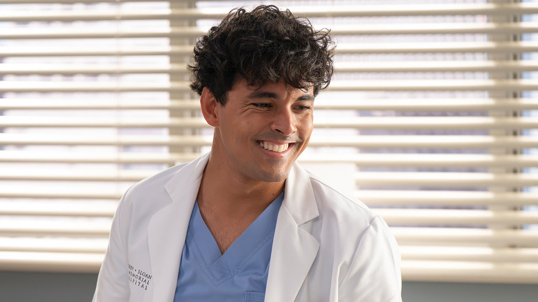 Lucas on Grey's Anatomy Season 22 Episode 12