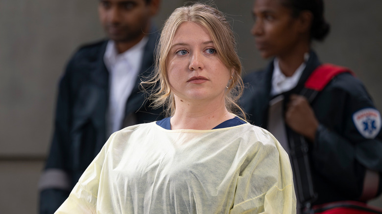 Jaicy Elliot as Taryn Helm in Grey's Anatomy Season 22 Episode 6