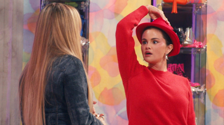 Miley Cyrus and Selena Gomez on the Hannah Montana 20th Anniversary Special