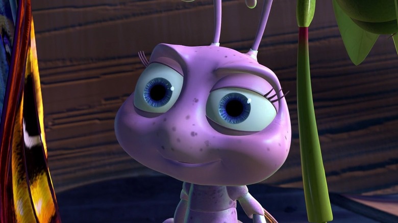 Princess Dot smiling in "A Bug's Life"