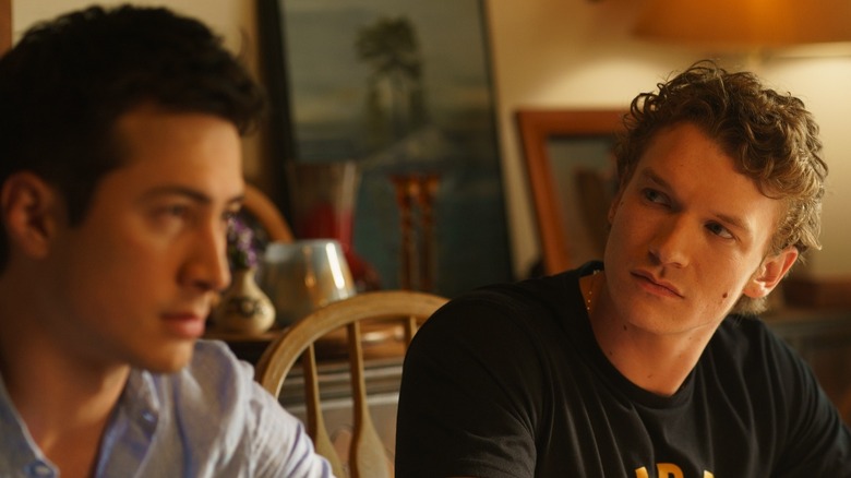 Shane and Ilya in Heated Rivalry Season 1