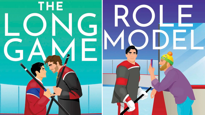 The Long Game and Role Model book covers