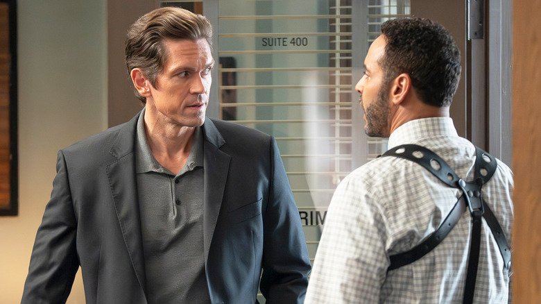 Steve Howey and Daniel Sunjata in High Potential Season 2 Episode 8