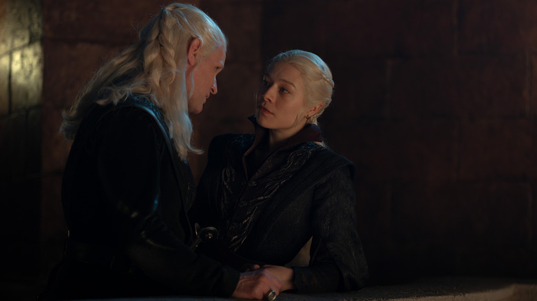 Daemon and Rhaenyra in House of the Dragon