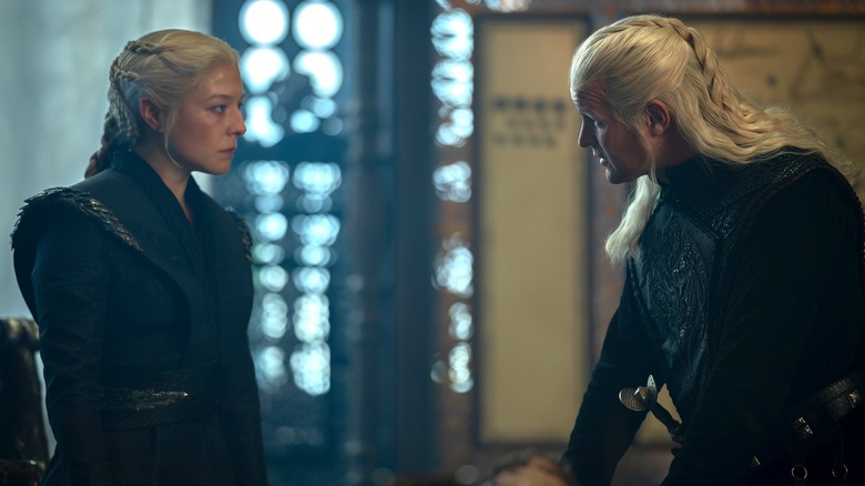 Rhaenyra and Daemon in House of the Dragon