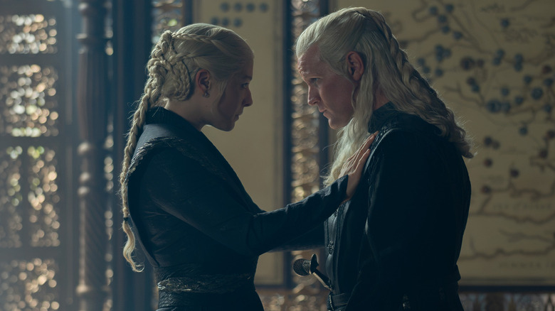 Rhaenyra and Daemon in House of the Dragon