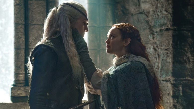 Aemond and Alicent in House of the Dragon